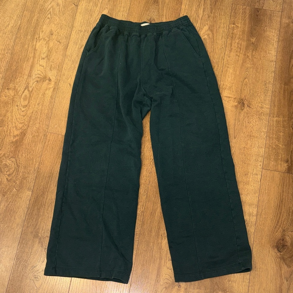Abercrombie & Fitch Forest Green Sweatpants